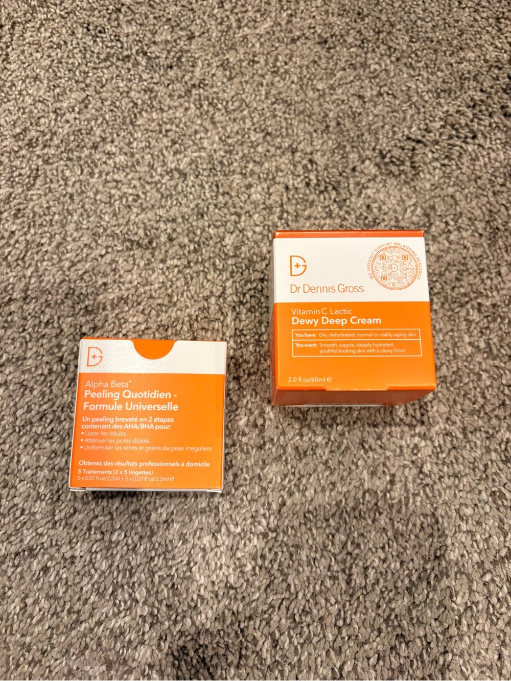 Dr Dennis Gross Vitamin C Lactic Dewy Deep Cream - Orange